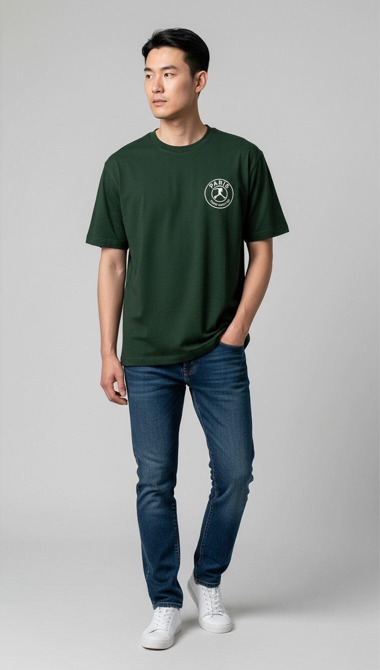 T-SHIRT LOGO HEART